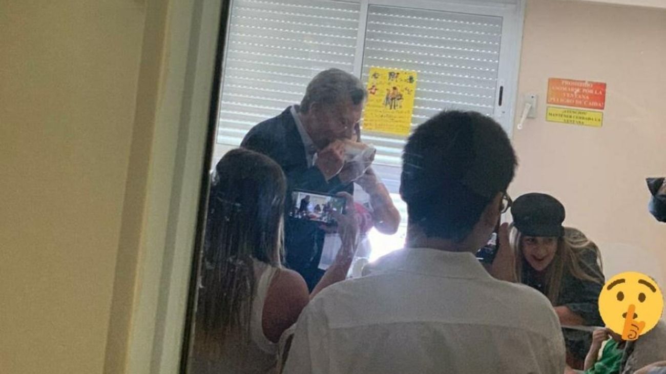 Macri visitó a un nene con cáncer terminal que quería conocerlo antes de morir