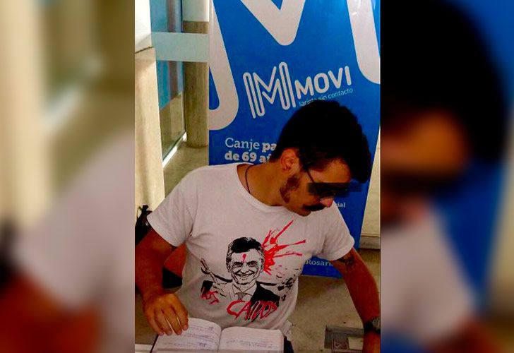Cambiemos denunció al empleado municipal que usó la remera de Macri baleado
