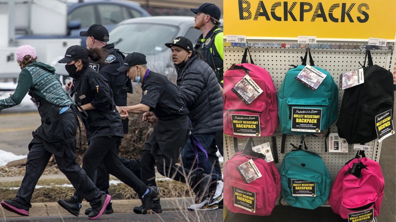 Las mochilas antibalas, furor en la vuelta de clases en Estados Unidos