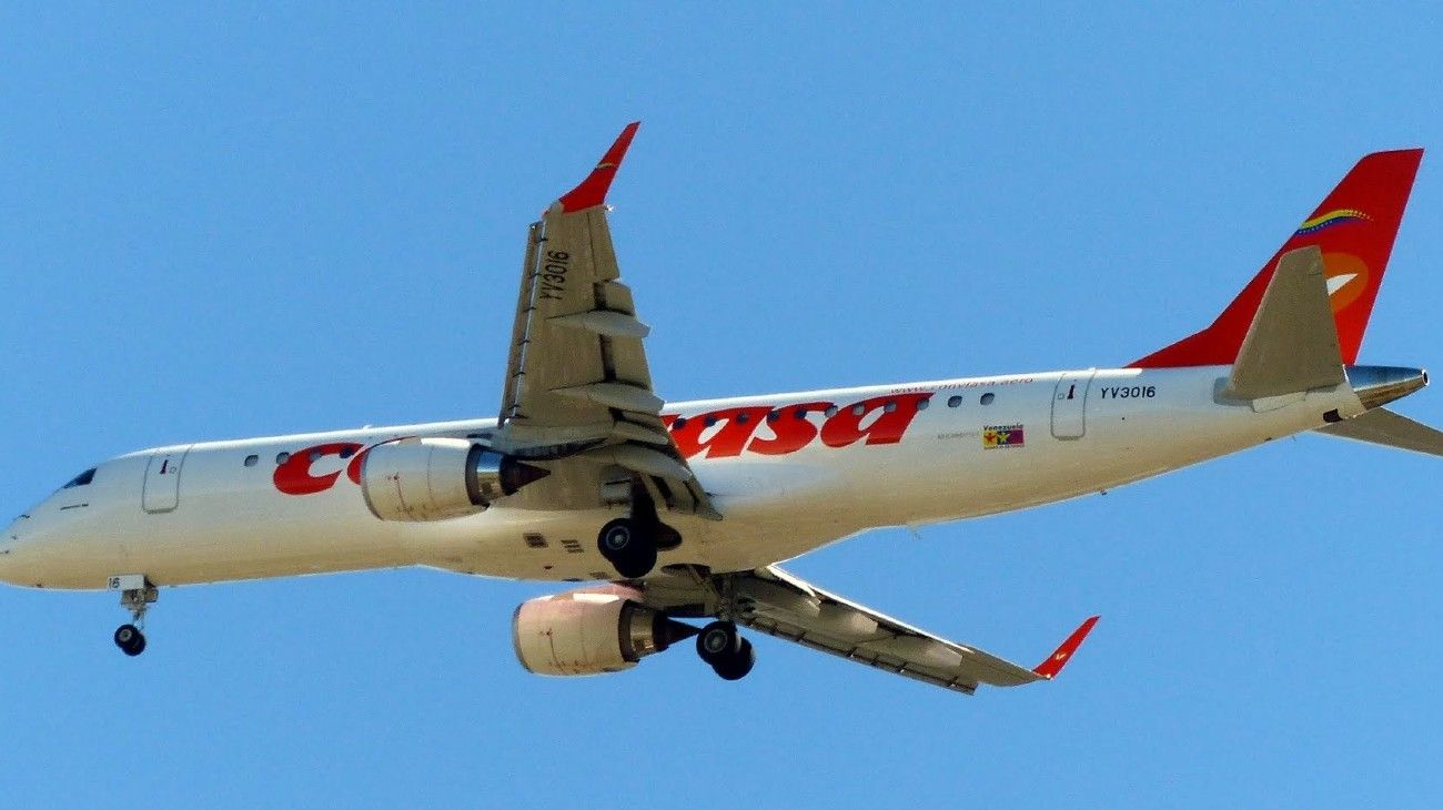 Un nuevo avión venezolano aterrizó en Ezeiza con solo seis pasajeros: qué se sabe
