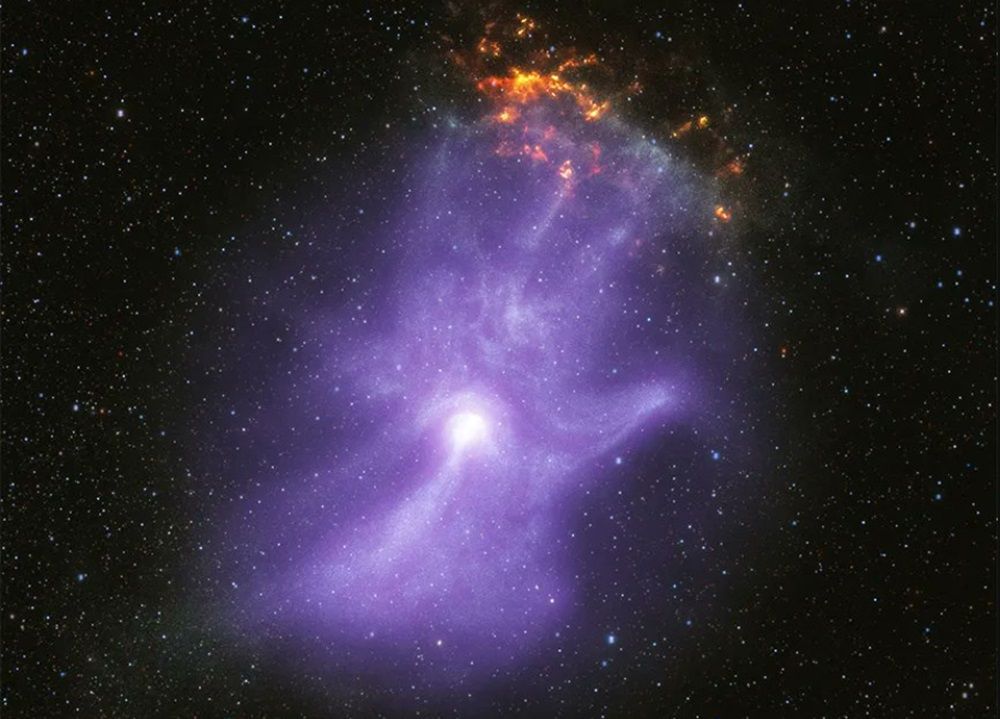 La NASA fotografió “la Mano de Dios”