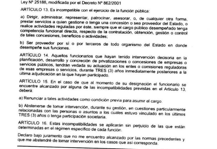 Mauricio Macri presentó su declaración jurada