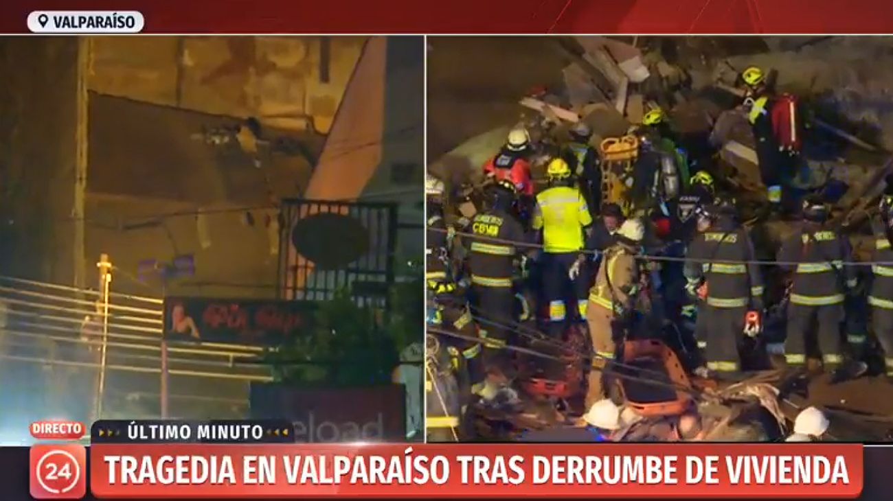Muertos, heridos y desaparecidos tras un gran derrumbe en Chile