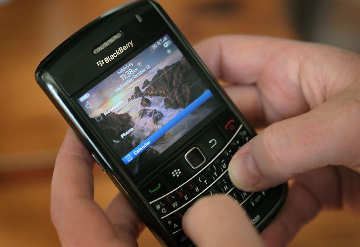 BlackBerry restableció su servicio de datos