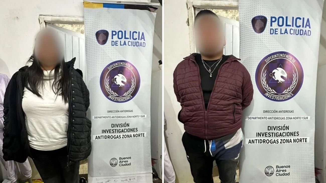 Detuvieron a dos narcos peruanos en Chacarita: tenían 220 envoltorios de cocaína y usaban una casa como "búnker"