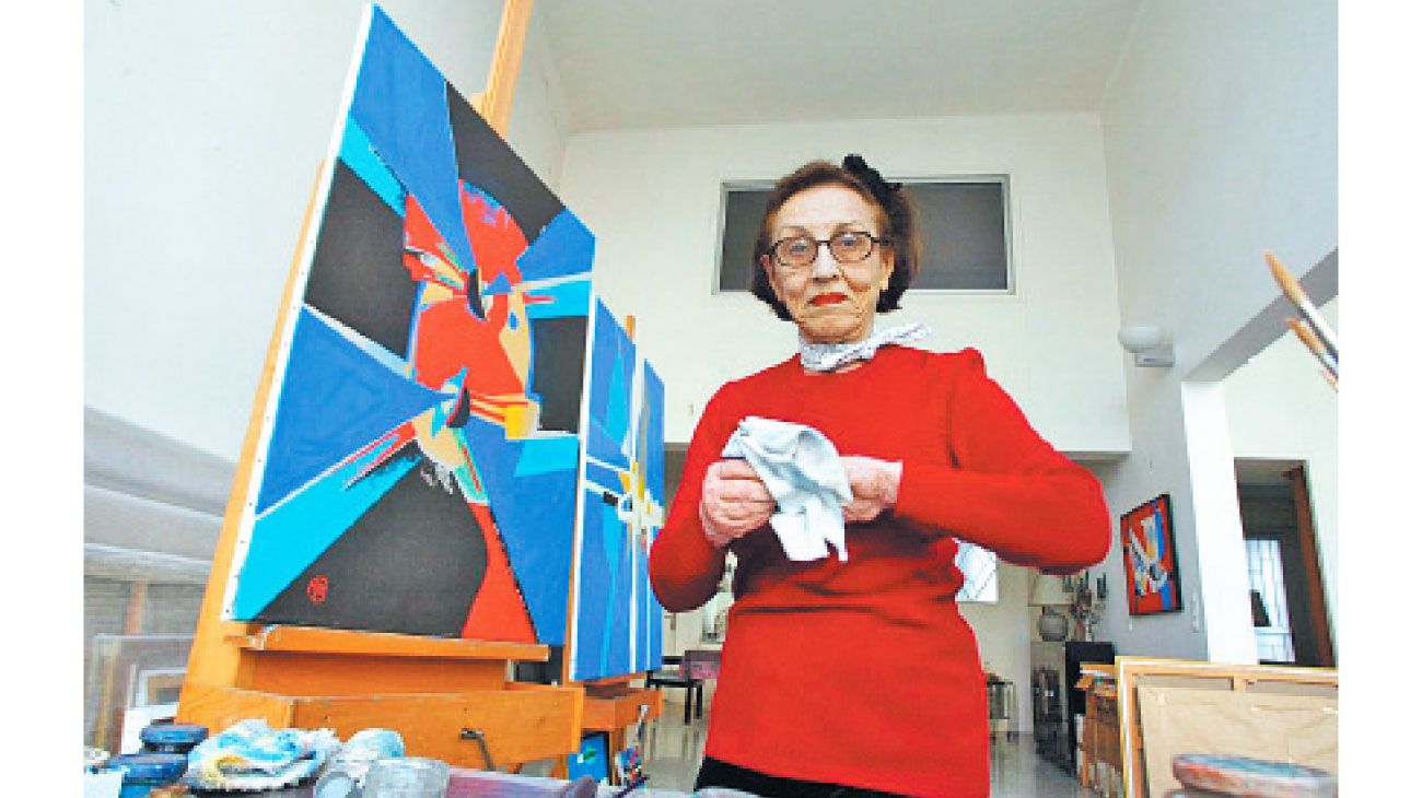 Françoise Gilot tiene su expo en el Museo Picasso