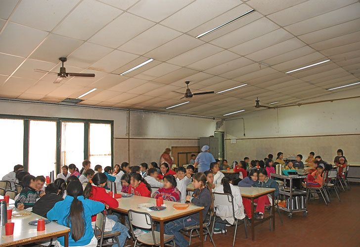 Tironeo en Provincia por la plata para los comedores escolares