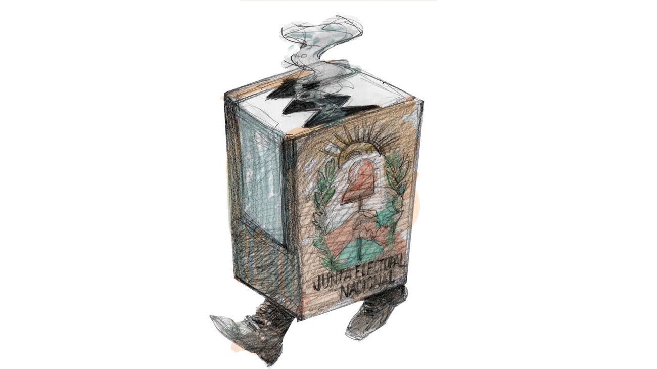 El voto, modelo para armar