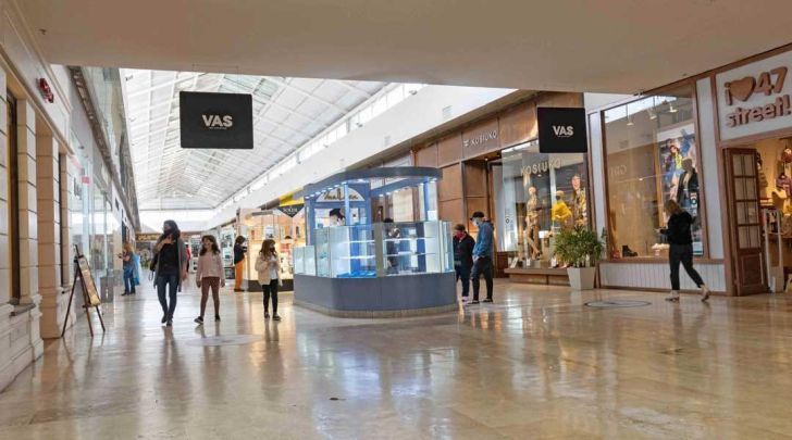 Así fue la reapertura de los shoppings con protocolos en CABA