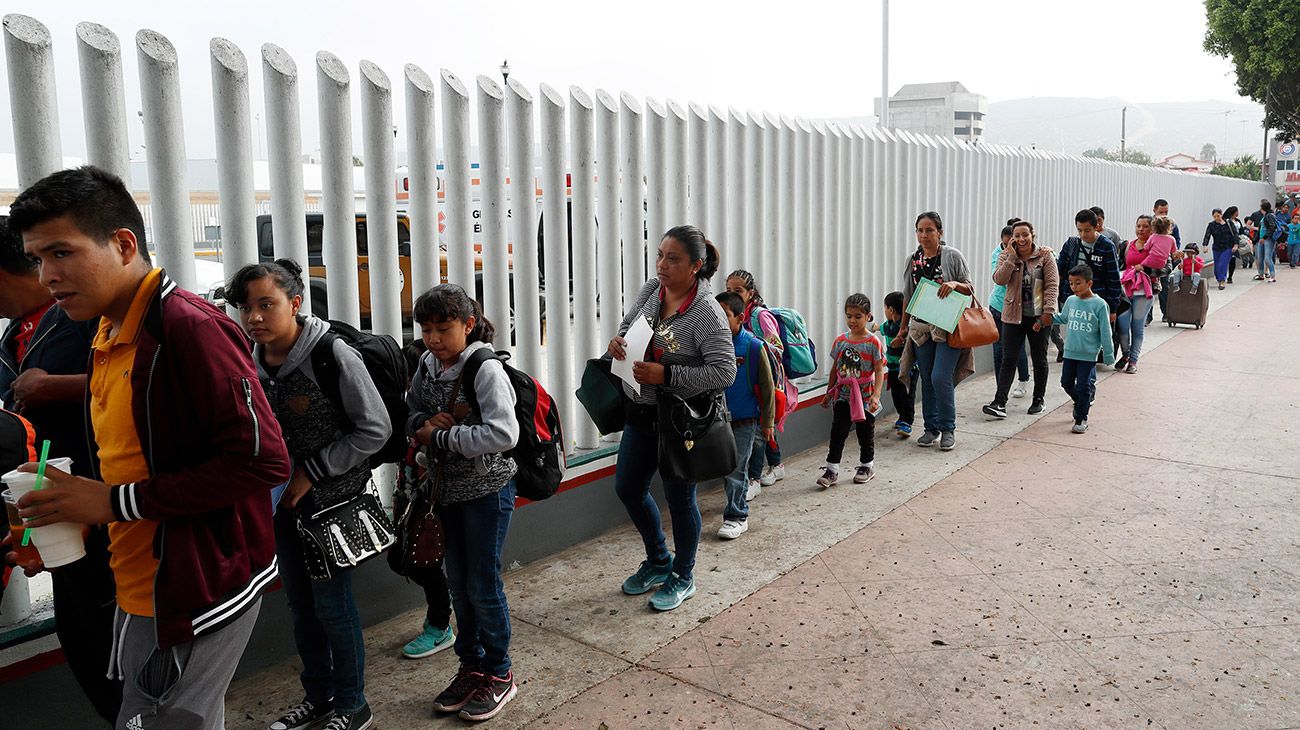 Migrantes reunidos son forzados a abandonar Estados Unidos