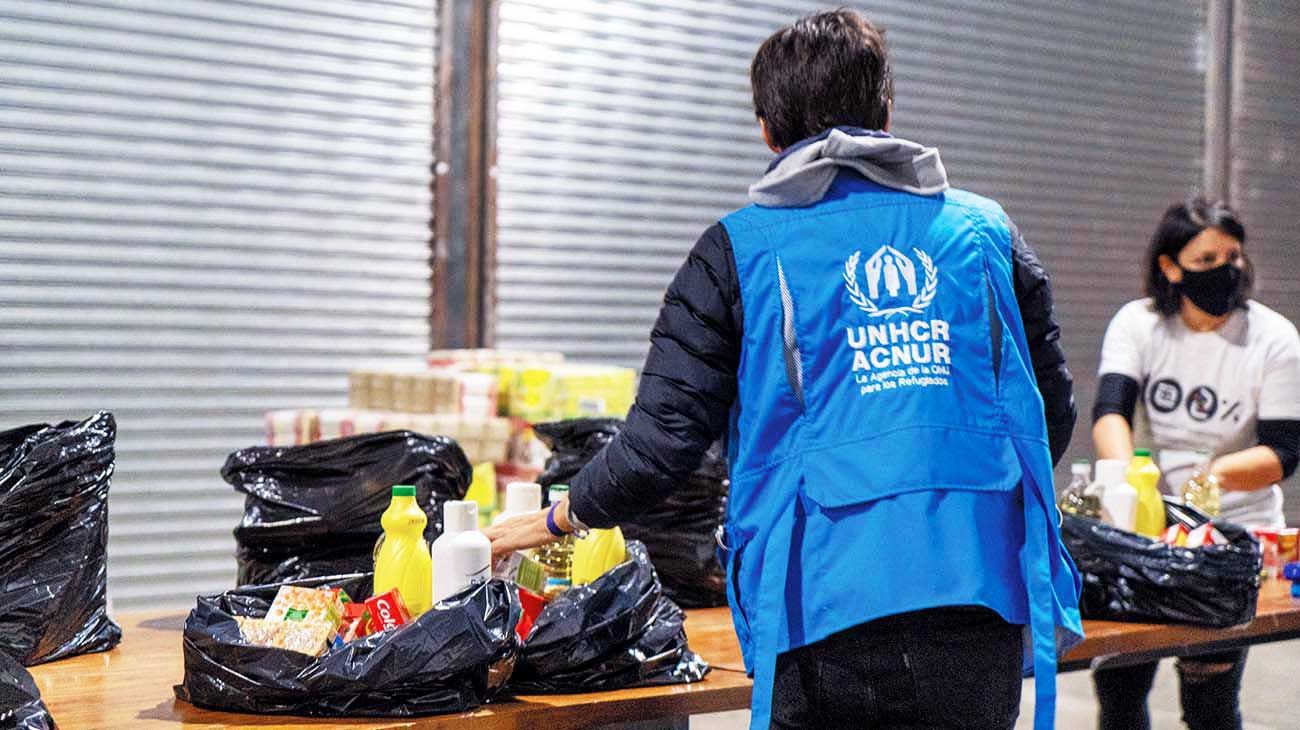 La pandemia multiplicó por diez los pedidos de ayuda de los refugiados