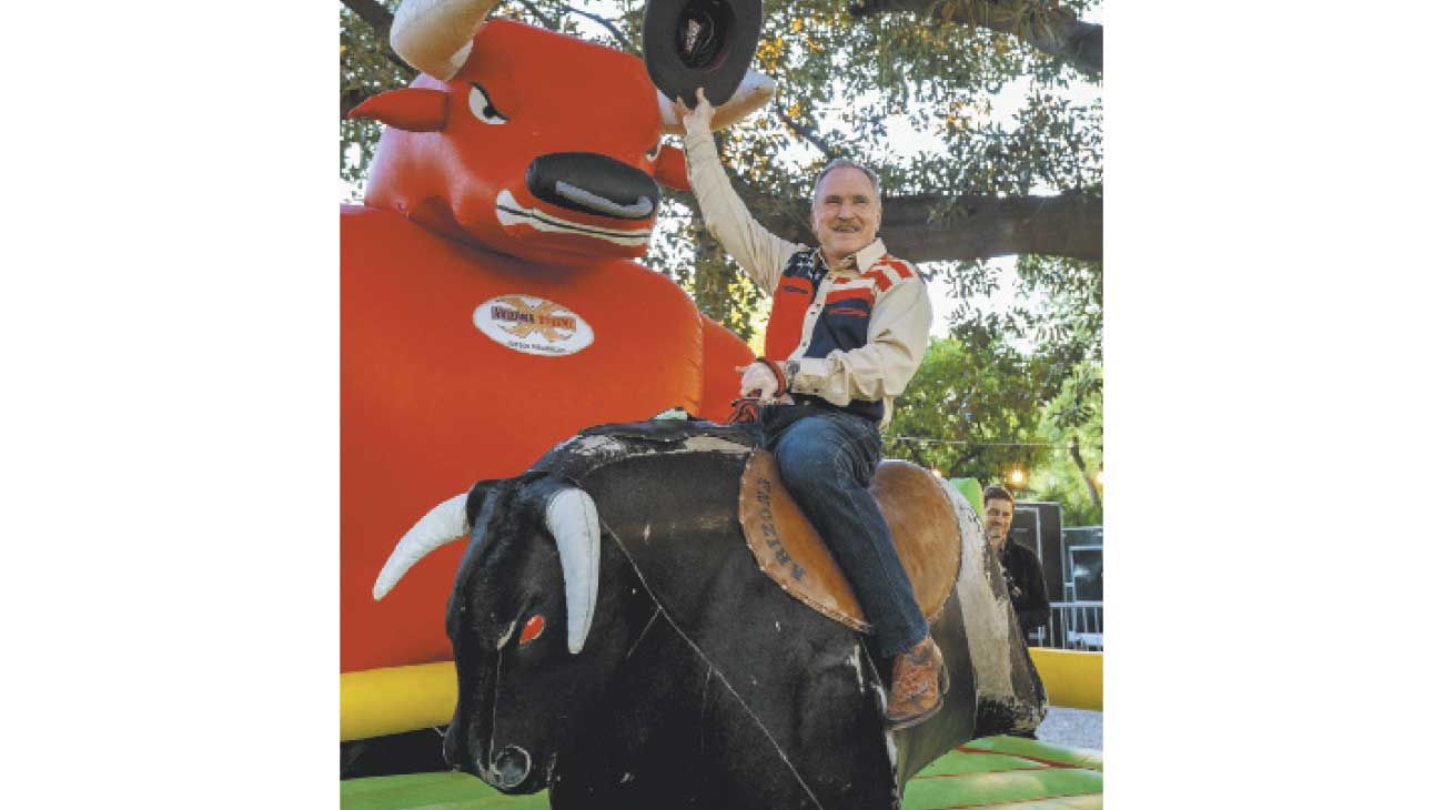 A un año de su llegada a la Argentina, el embajador Peter Lamelas tuvo su ‘rodeo’