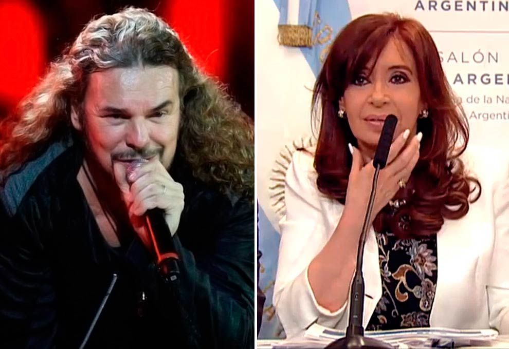 Fher Olvera, de Maná, reveló que Cristina los echó de Casa Rosada