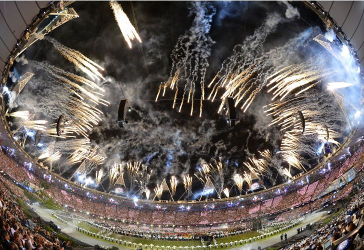 Londres vibró en la fiesta olímpica