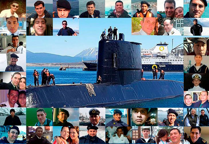 Las historias de los 44 tripulantes del ARA San Juan