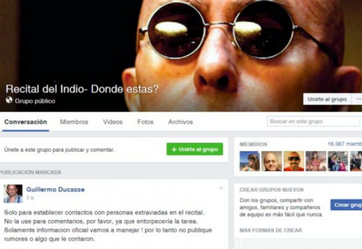 Crearon un grupo de Facebook para encontrar familiares que hayan ido a Olavarría