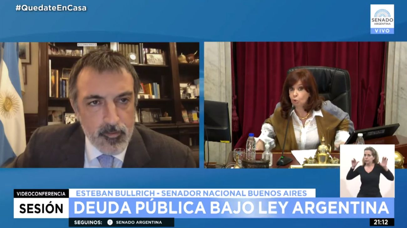 "Cortale la palabra": Cristina Kirchner volvió a silenciar a un senador en pleno debate