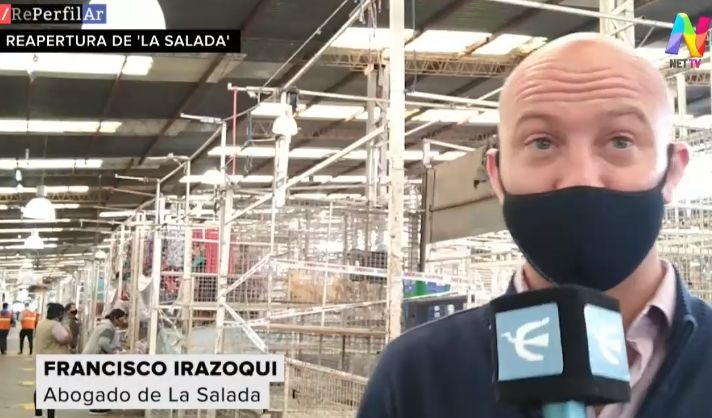 Así fue la reapertura de La Salada