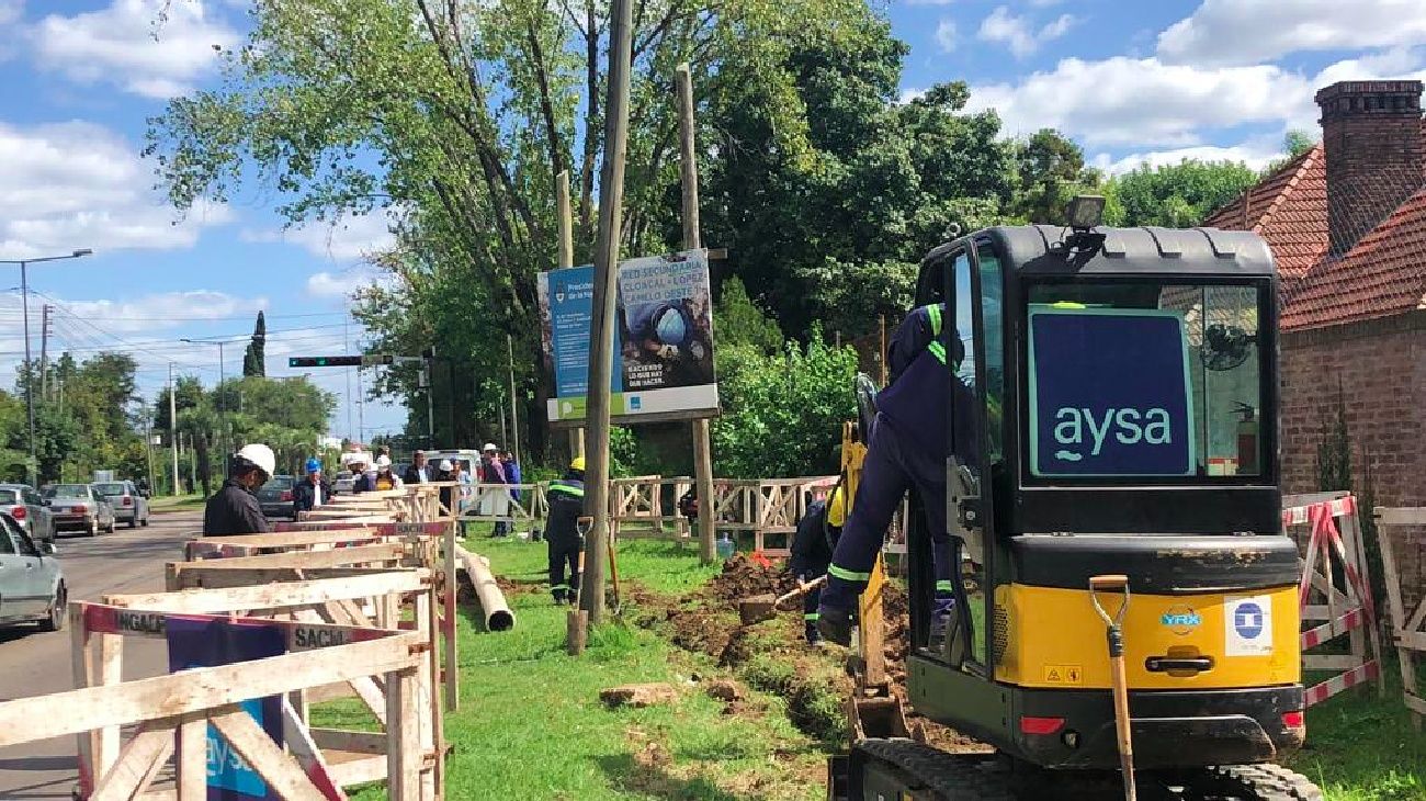 Inauguran obras de AySA en Tigre