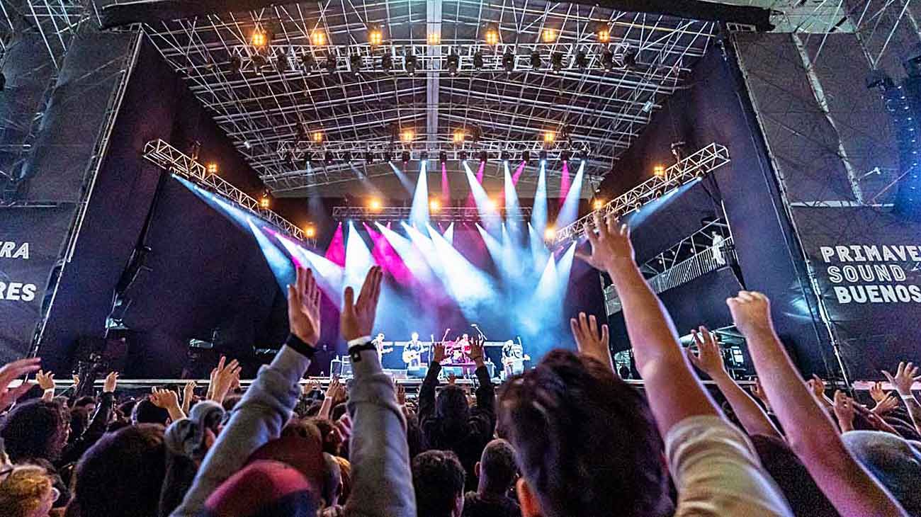 Con clima de otoño, comenzó la previa del Primavera Sound
