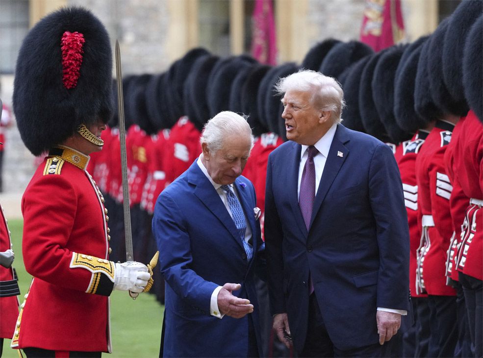 Donald Trump llegó al Reino Unido con foco en la seguridad global y el fantasma de Epstein