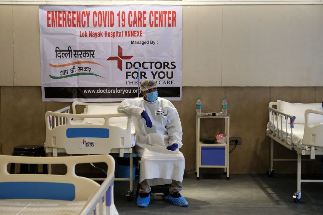 India se convierte en tercer país con más casos de covid-19