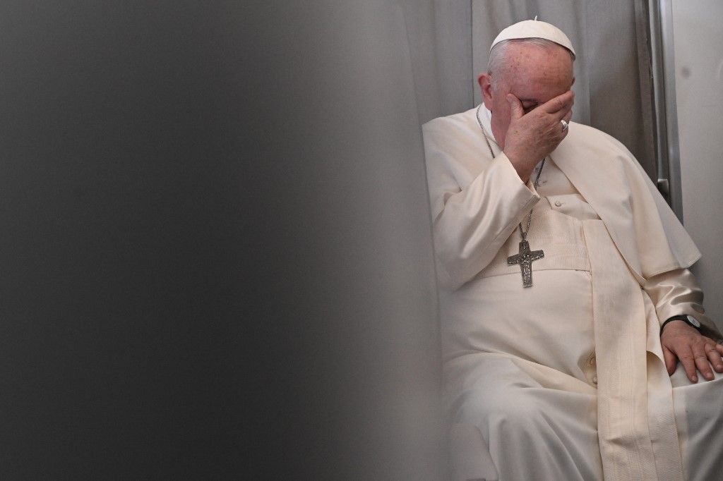 El papa Francisco criticó al sector de la Curia que "instrumentalizó" la muerte de Benedicto XVI