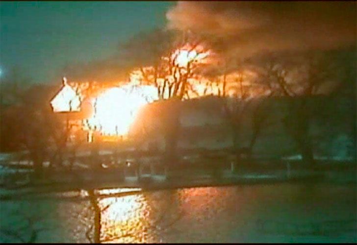 Macabro mensaje del asesino de bomberos