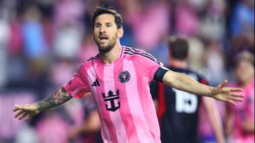 Lionel Messi brilló con dos goles en la victoria de Inter Miami: 3-2 a DC United