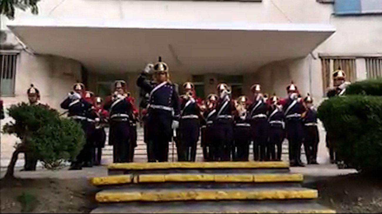El video de la Fanfarria Alto Perú en el día del Ejército