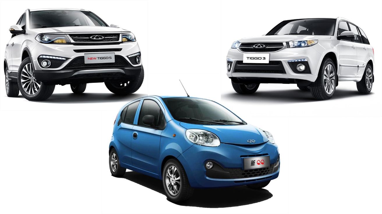 Chery se despide del QQ, Tiggo 3 y Tiggo 5 en Argentina