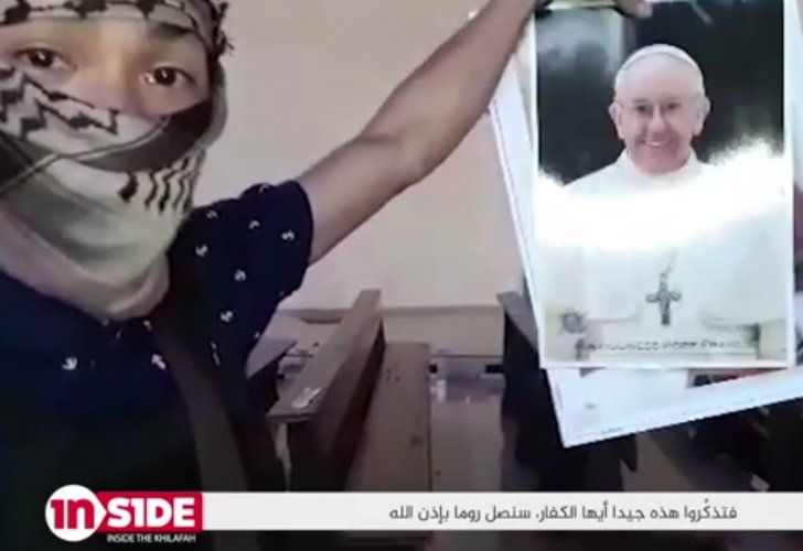El ISIS amenazó al Papa Francisco: "Estaremos en Roma"