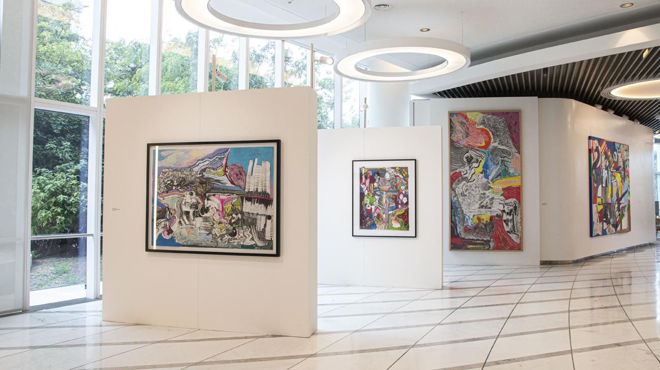 Banco Macro presenta la muestra "El centro de la cuestión", del artista Luis Felipe Noé