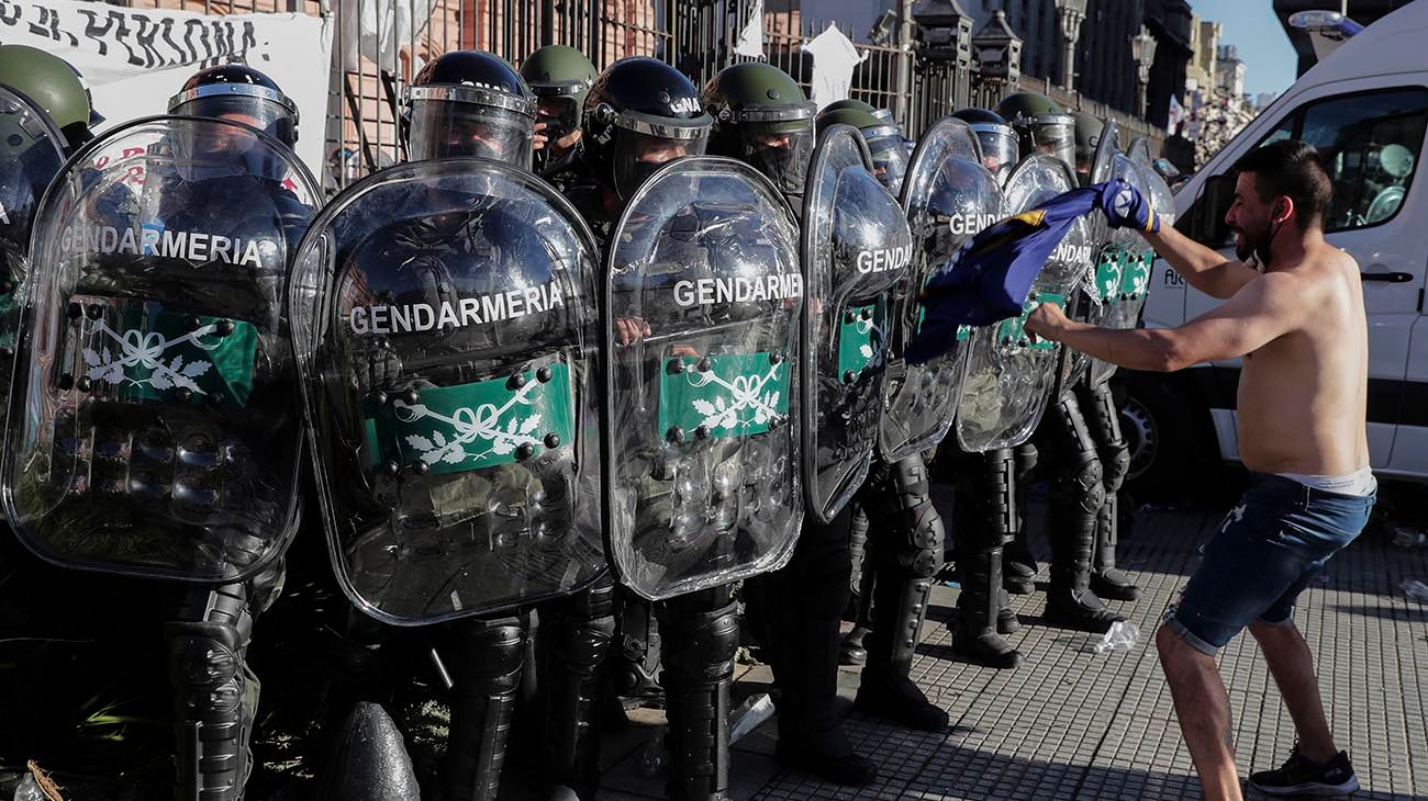 Frederic acusó a la Ciudad: dijo no haber dado ni recibido órdenes de reprimir