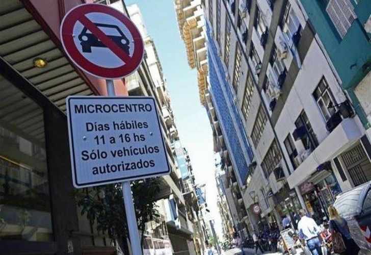 Rigen desde hoy las restricciones para ingresar al macrocentro