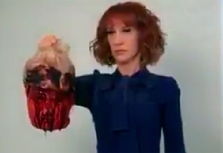 CNN despide a la humorista que "decapitó" a Donald Trump