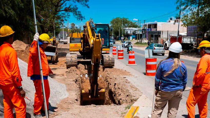 Arrancó la transformación de la Avenida Bodereau: más carriles, nueva rotonda y obras cloacales