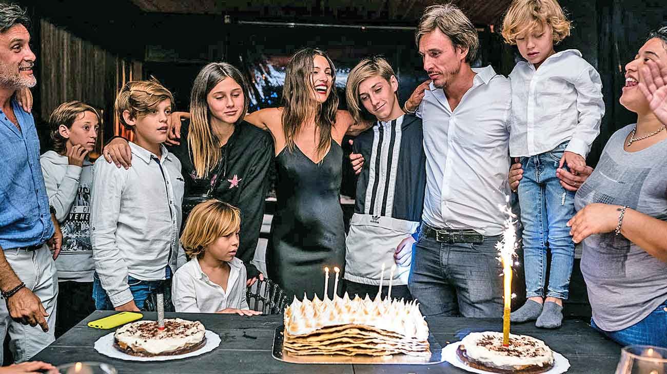 Pampita: festejo conjunto de cumpleaños con su marido
