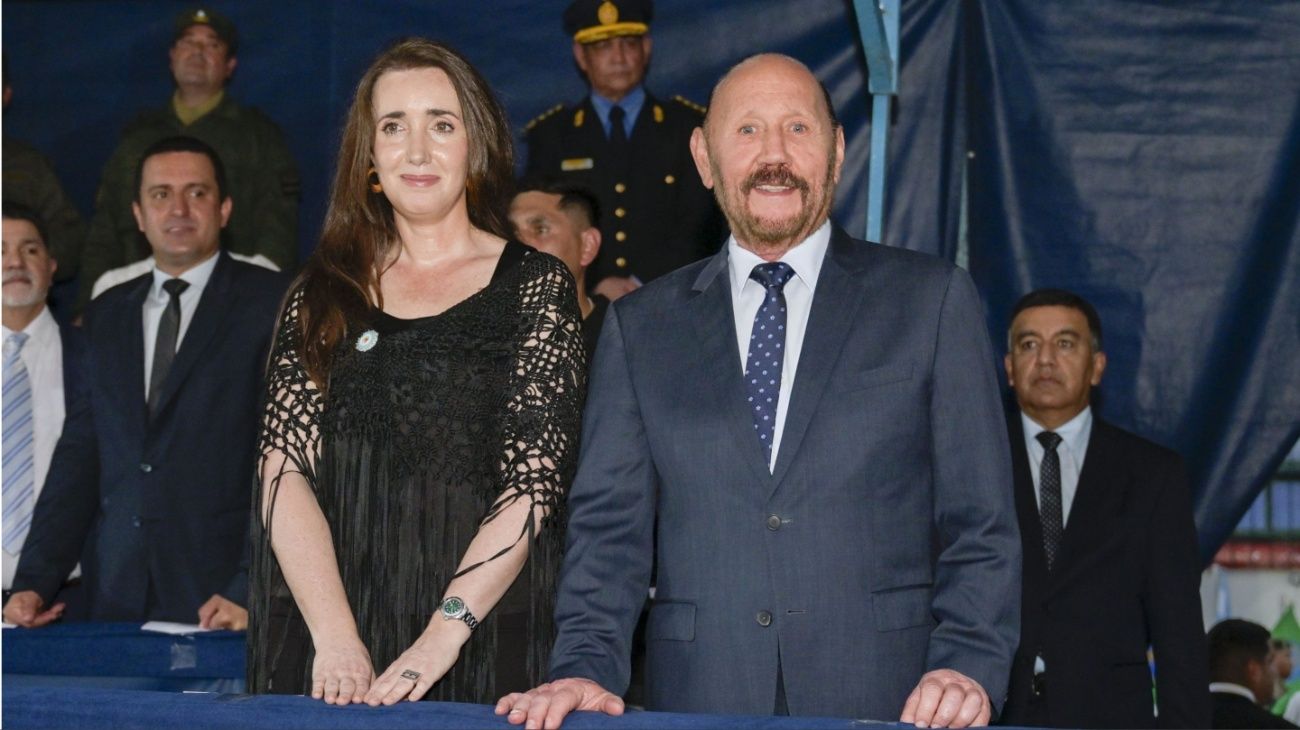 Victoria Villarruel posó junto a Gildo Insfrán y pidió “unidad nacional”