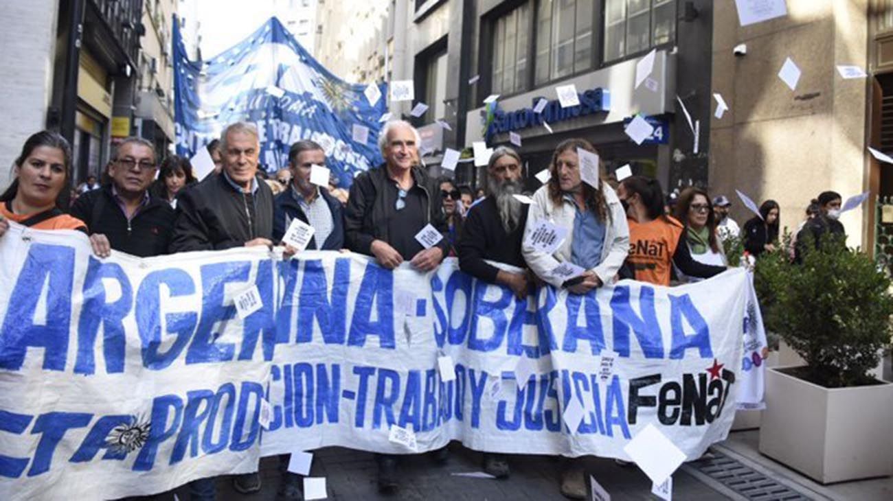 La CTA A marchó a la COPAL para exigir control de precios