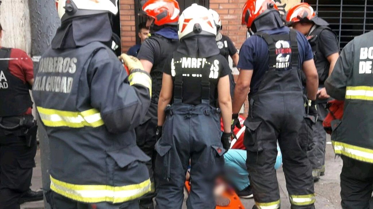 Un nene de cinco años cayó desde una terraza en el barrio porteño de Balvanera