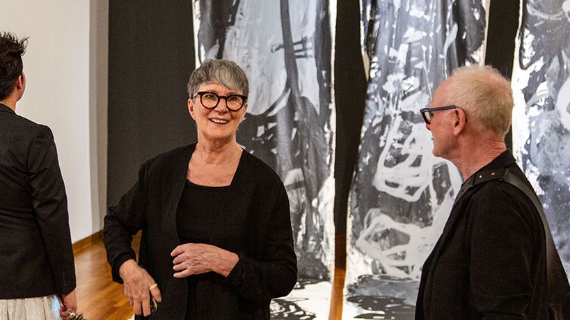 De Luxemburgo a Córdoba, la obra de Monique Becker llegó al Museo Caraffa