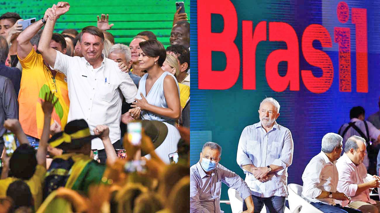 Lula Da Silva y Jair Bolsonaro ya están en campaña electoral
