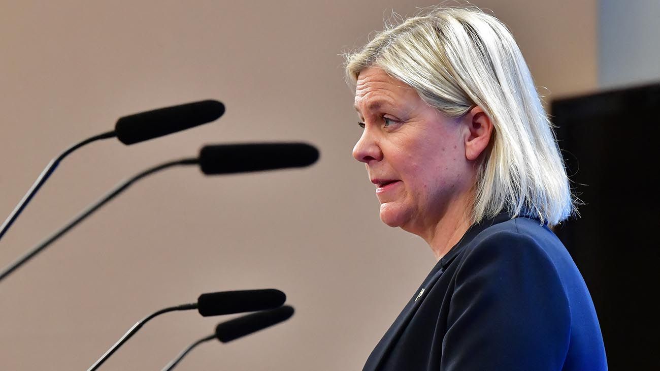 Tras su renuncia, Magdalena Andersson fue elegida nuevamente premier de Suecia