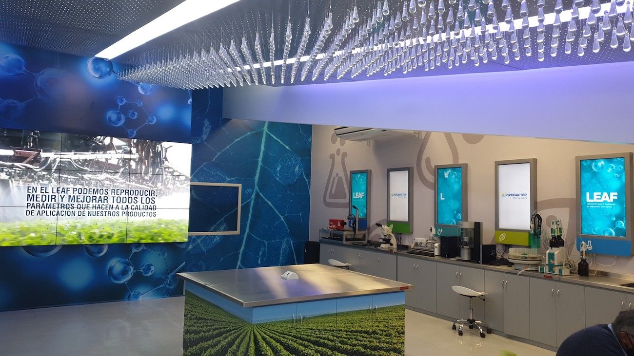 Rizobacter inaugura un laboratorio para evaluar las tecnologías de pulverizaciones agrícolas