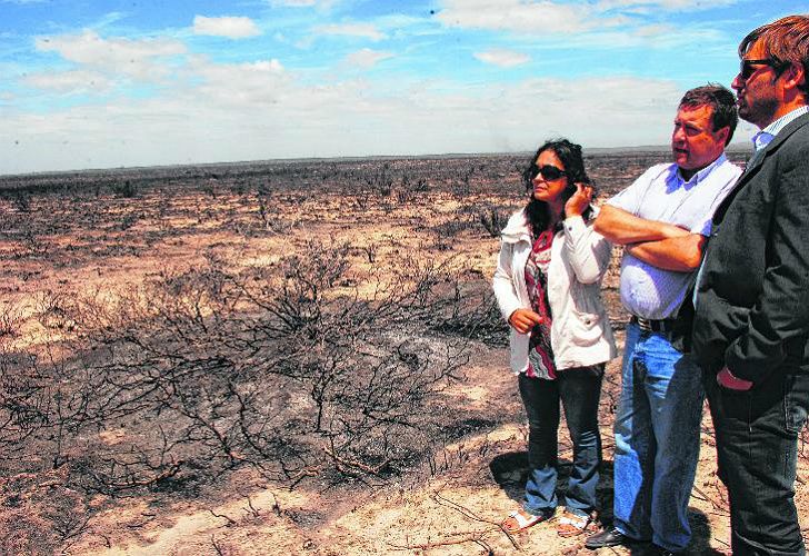 Logran controlar el incendio en Río Negro