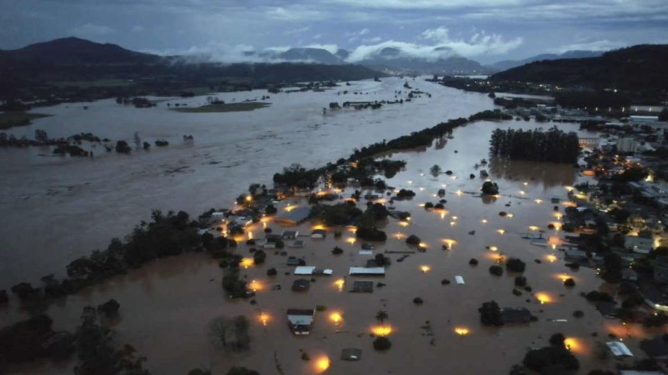 Inundación en Brasil: crece el número de muertos y estiman daños en torno a los 100 mil millones de USD