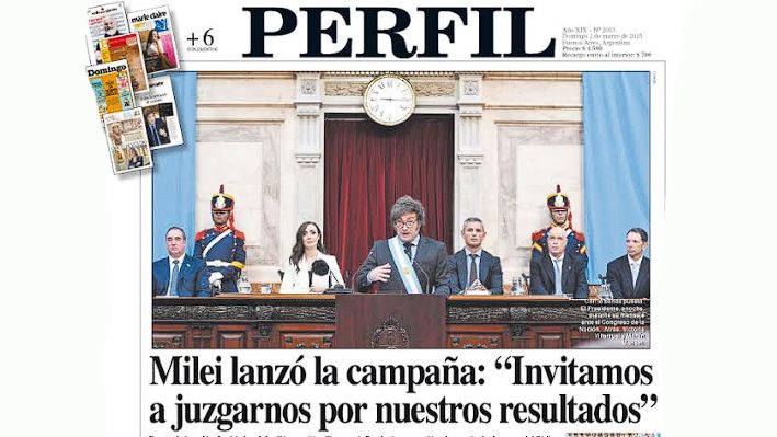 Lea, gratis, la edición de este domingo de Diario PERFIL