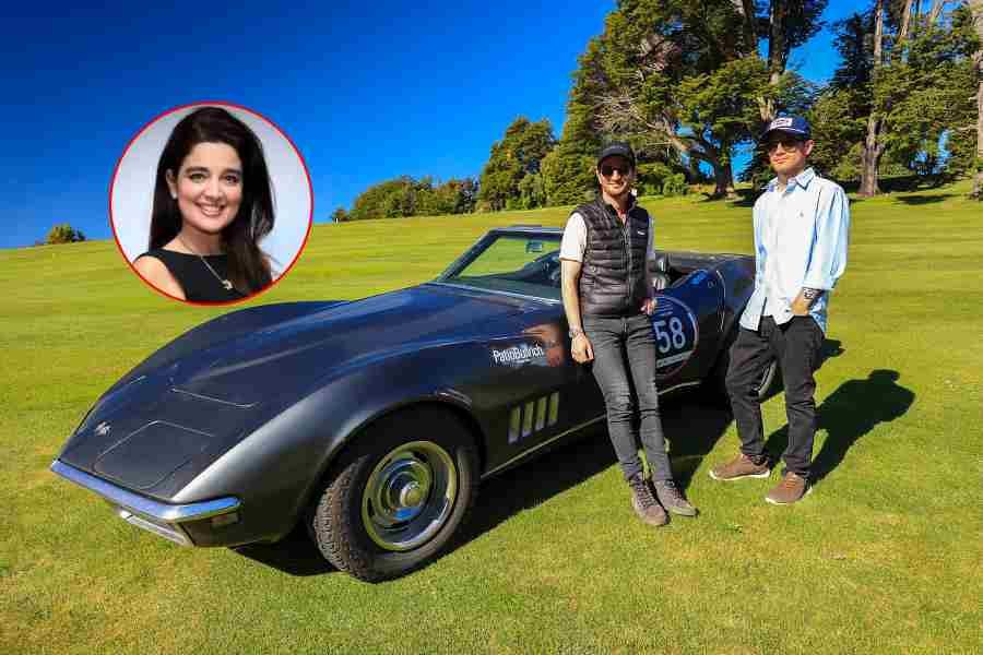 Nicolás y Arturo Elsztain, los hijos de Verónica Varano, presentes en las 1000 Millas Sport