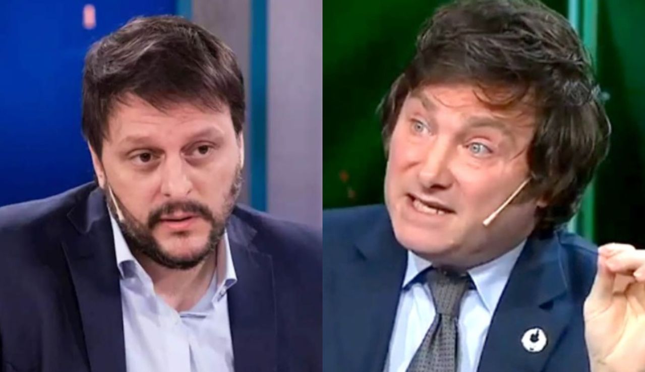 Segundo round entre Santoro y Milei: "Vos trabajaste para un dictador"